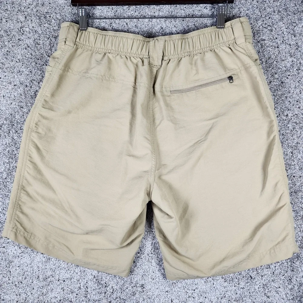 The North Face Shorts Mens Large Khaki Hiking Belted Cargo NWOT